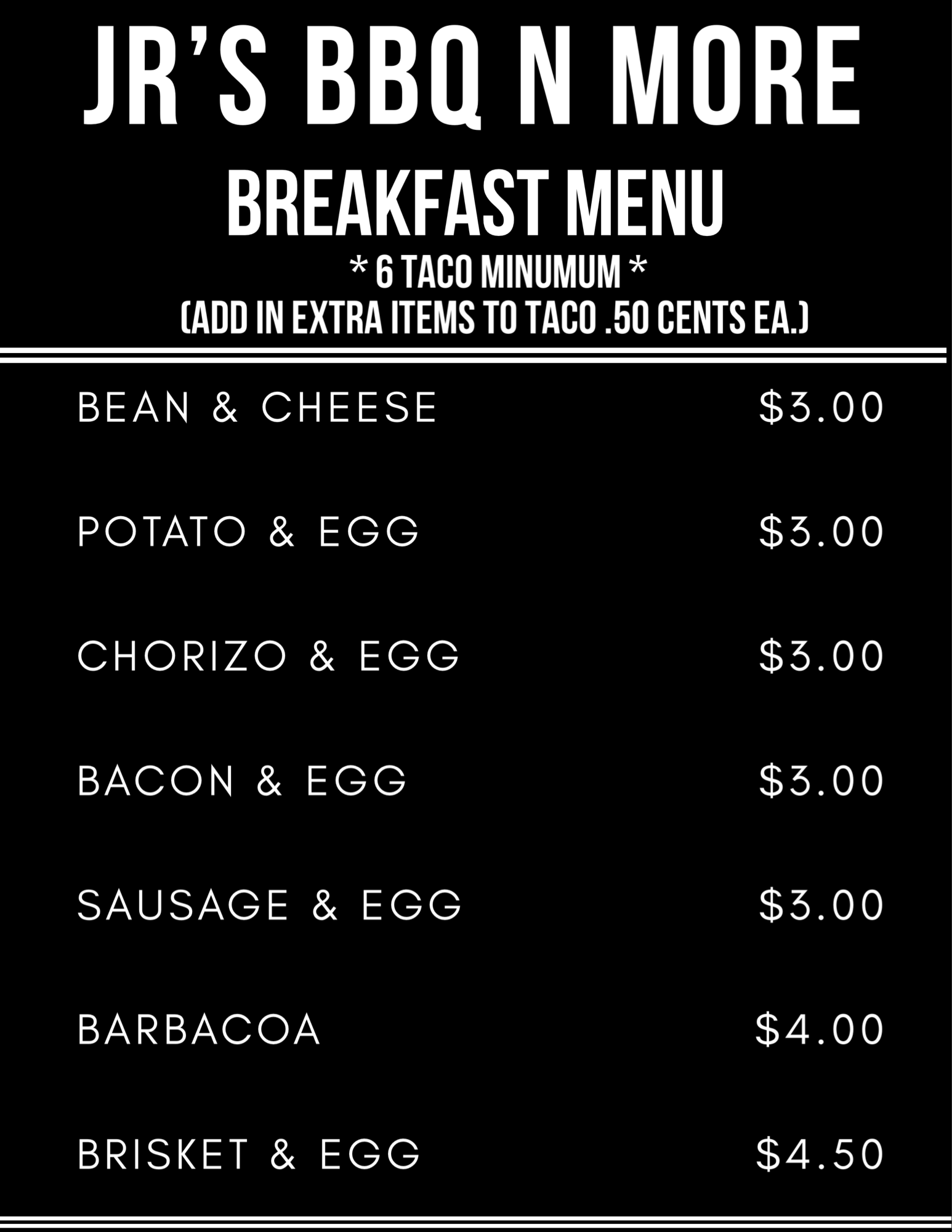 JR's BBQNMORE Keller Farmers Market